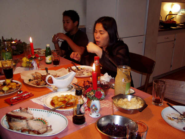 Christmas evening 2002