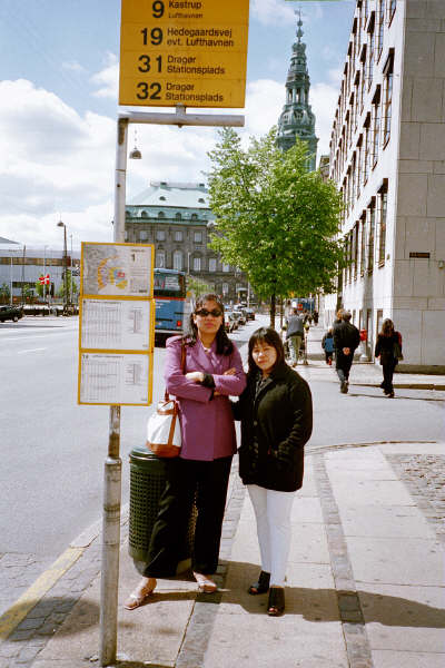 Waiting for the bus